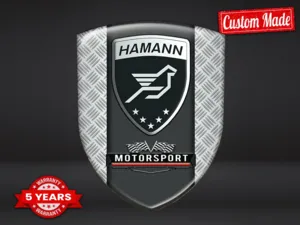 Hamann Badges Bombés Robustes Max Élégants Pro Performance